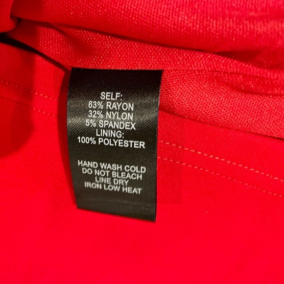 NWT Lulus one shoulder red bodycon dress, size XS - Picture 11 of 12